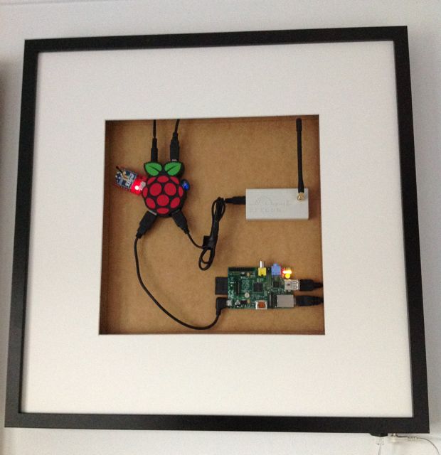 Stuff for Gadgeteers and Makers Pretty as a Picture Raspberry Pi Server in a Picture Frame